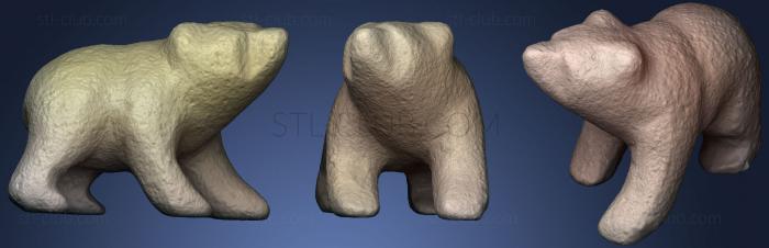 3D model Polar Bear (STL)